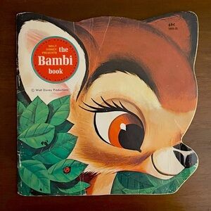 💙”The Bambi Book” (1980) by Walt Disney Company/Golden Press Children’s Book💙